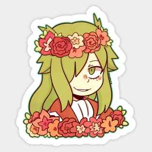 Freed Flower Crown sticker Sticker